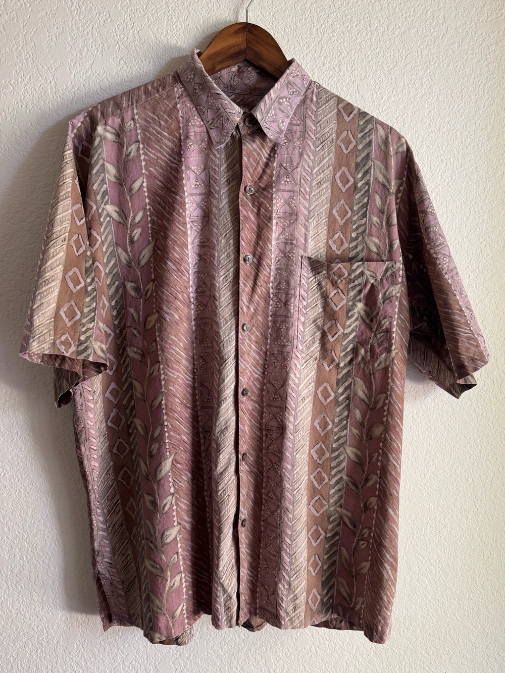 Tori Richard Cotton Lawn Hawaiian Aloha Shirt Men’s L